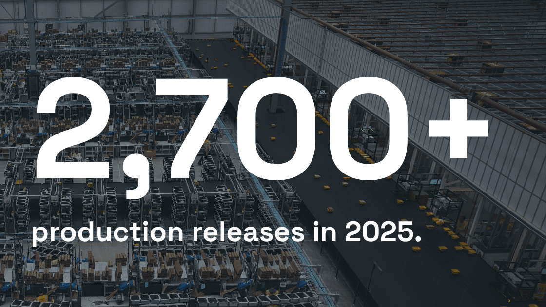 2,700+ production releases in 2025