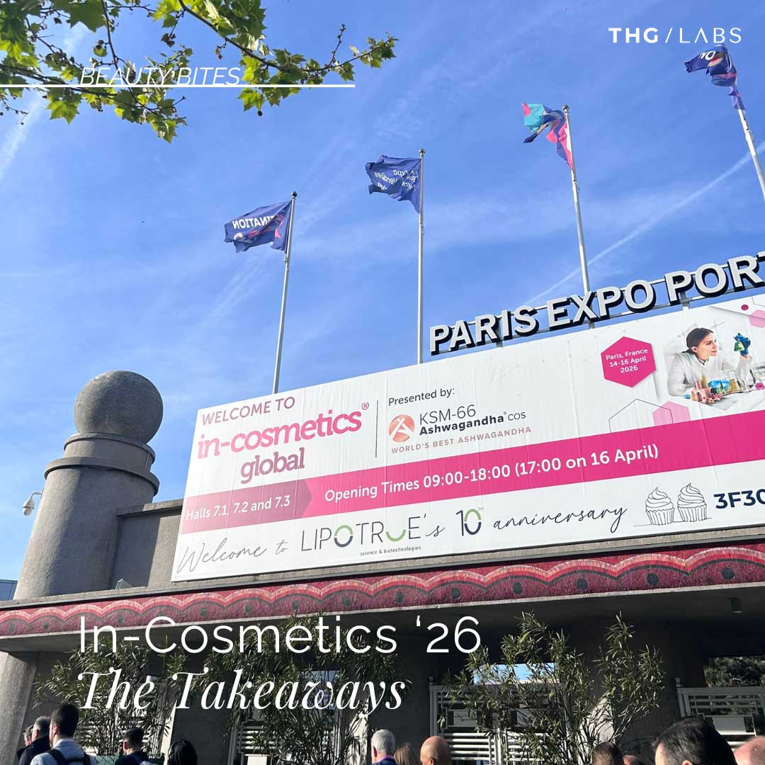 THG LABS Beauty Bites cover image exploring key formulation and ingredient innovation trends from In-Cosmetics Global 2026
