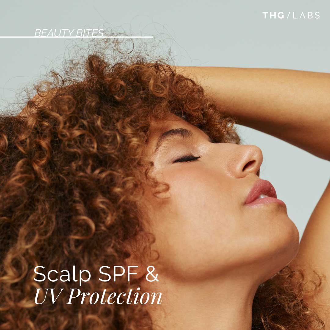 THG LABS Beauty Bite exploring scalp SPF and UV protection trends in modern haircare formulation