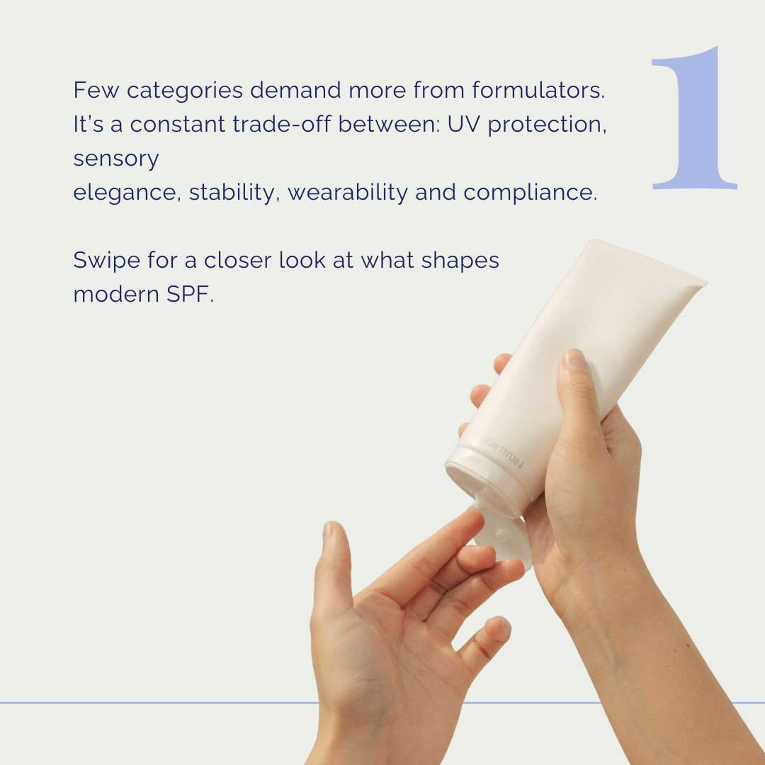 THG LABS insight into the balance between UV protection, texture and wearability in modern sunscreen formulation