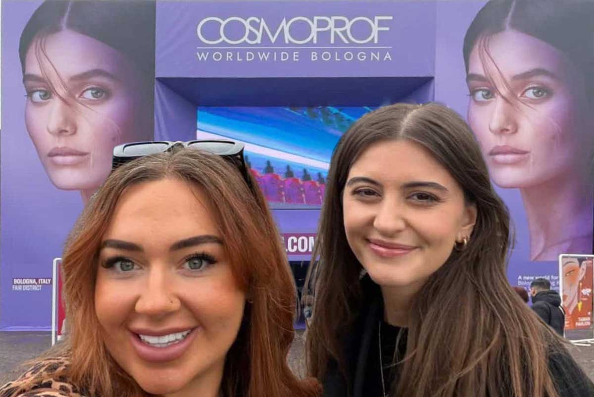 THG LABS Colleagues arrive at Cosmoprof Worldwide to gather insights 