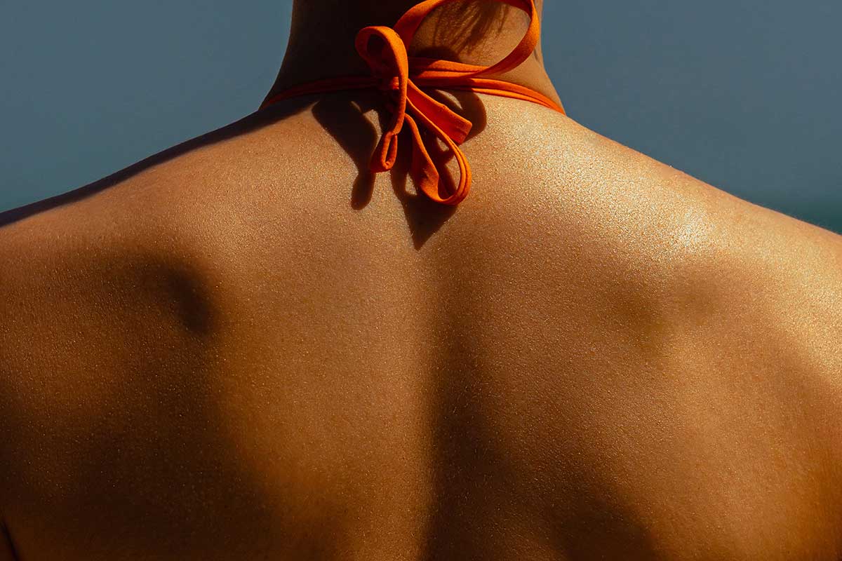 Sun-protected skin illustrating daily SPF use, UV protection and long-term skin health supported by evidence-based suncare.