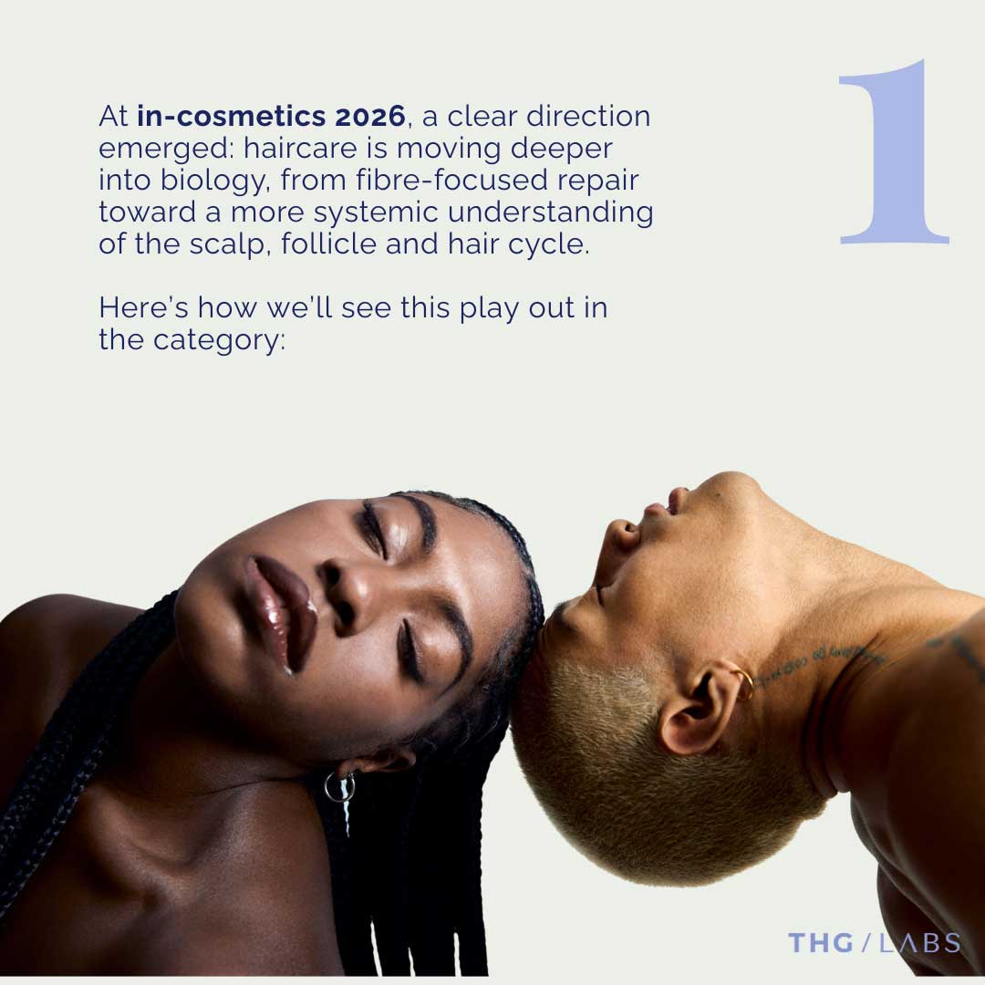 Haircare biology and scalp science trends highlighted by THG LABS at In-Cosmetics 2026