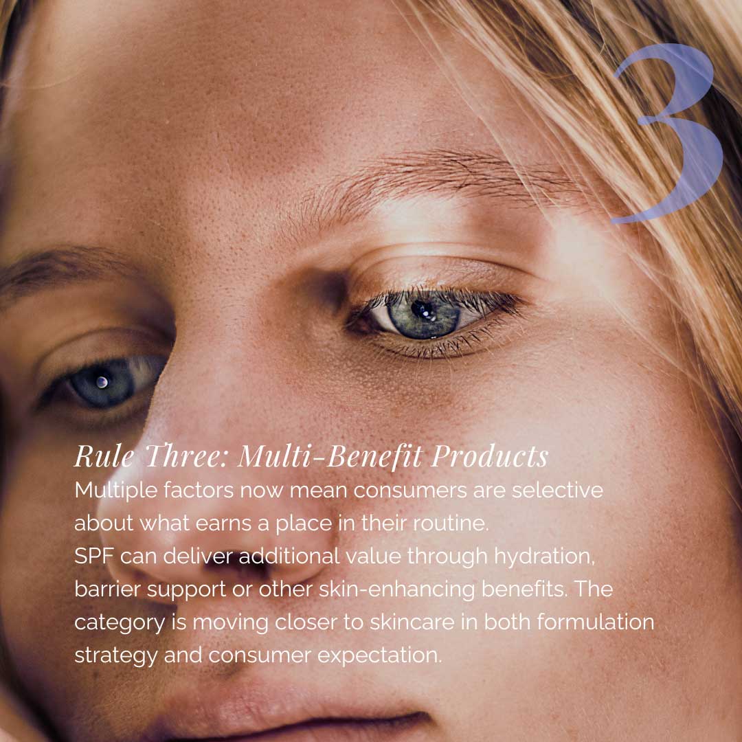 Invisible SPF formulation designed for diverse skin tones with seamless integration into daily skincare and makeup routines. 